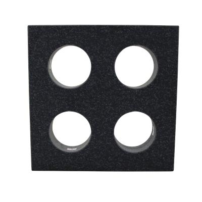 Granit vinkelnormal 90° kvadratform 400x400x60 mm DIN 875/1 - DIN 876/0